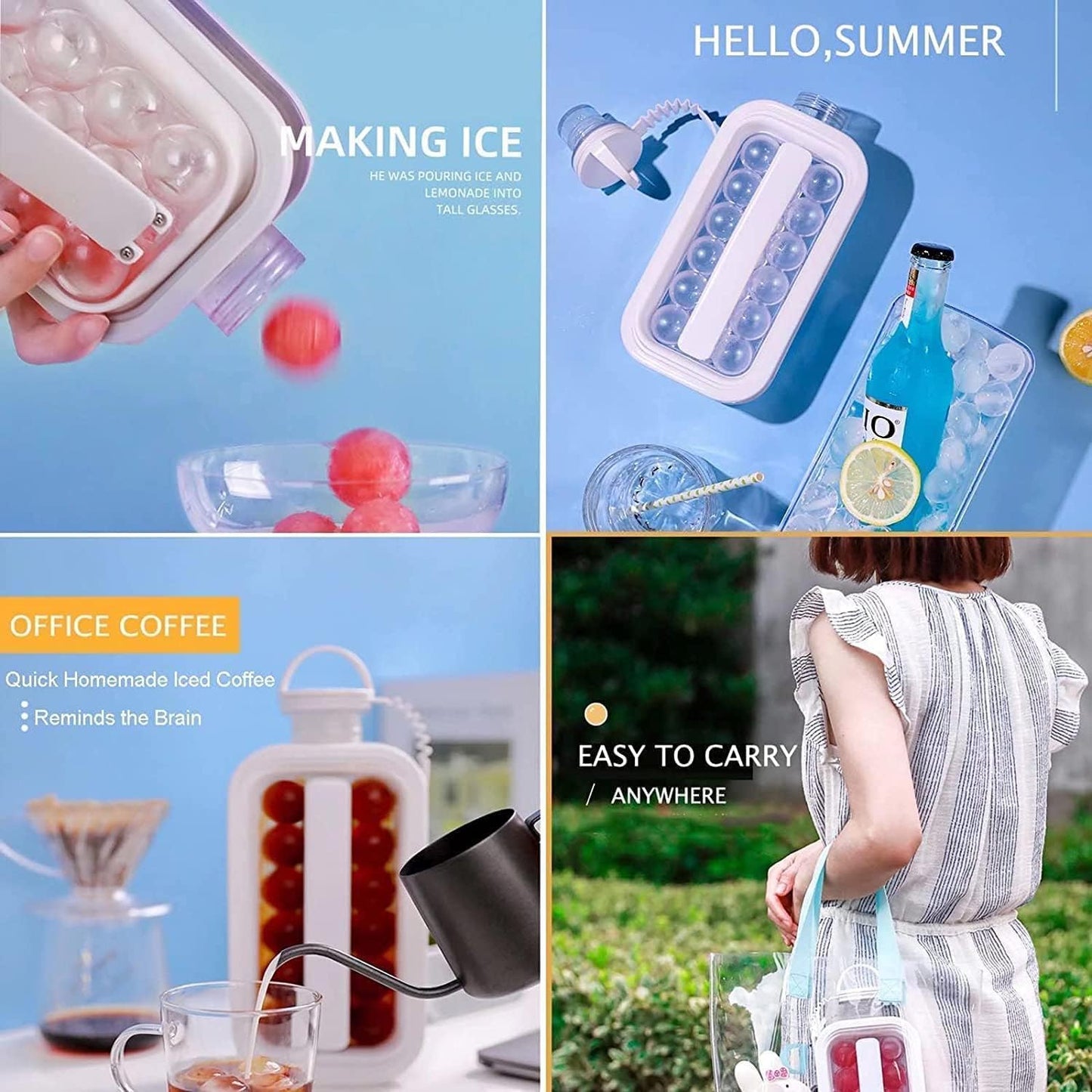 Ice Ball Tray & Bottle 🔥49% OFF SALE💫
